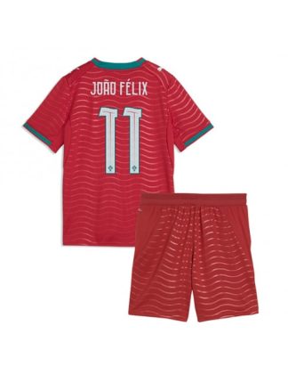 Otroški Nogometna dresi poceni Portugalska Joao Felix #11 Domači SP 2026 kompleti Otroški Nogometna dresi poceni Portugalska Joao Felix #11 Domači SP 2026 kompleti