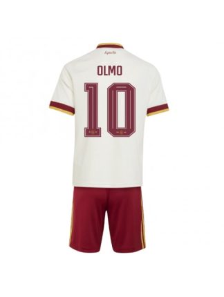 Otroški Nogometna dresi poceni Španija Dani Olmo #10 Gostujoči SP 2026 kompleti Otroški Nogometna dresi poceni Španija Dani Olmo #10 Gostujoči SP 2026 kompleti