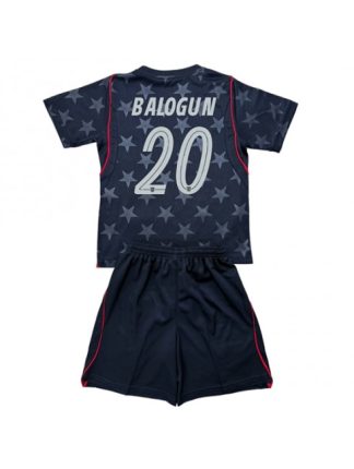 Otroški Nogometna dresi poceni Združene države Timothy Weah #21 Domači SP 2026 kompleti