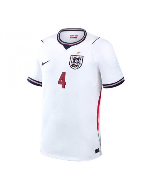 Moški Nogometna dresi poceni Anglija Declan Rice #4 Domači SP 2026 Kratek rokav 2 Moški Nogometna dresi poceni Anglija Declan Rice #4 Domači SP 2026 Kratek rokav 2