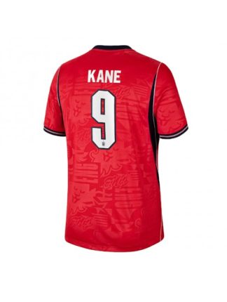 Moški Nogometna dresi poceni Anglija Harry Kane #9 Gostujoči SP 2026 Kratek rokav Moški Nogometna dresi poceni Anglija Harry Kane #9 Gostujoči SP 2026 Kratek rokav