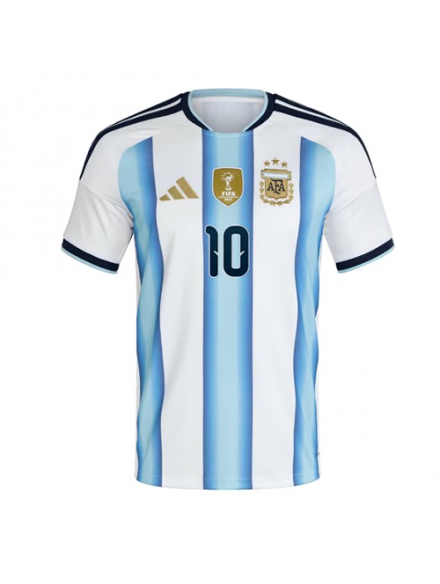 Moški Nogometna dresi poceni Argentina Lionel Messi #10 Domači SP 2026 Kratek rokav 2 Moški Nogometna dresi poceni Argentina Lionel Messi #10 Domači SP 2026 Kratek rokav 2