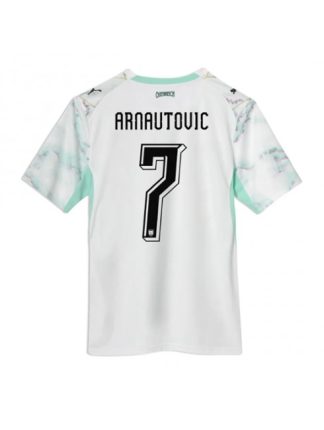 Moški Nogometna dresi poceni Avstrija Marko Arnautovic #7 Gostujoči SP 2026 Kratek rokav Moški Nogometna dresi poceni Avstrija Marko Arnautovic #7 Gostujoči SP 2026 Kratek rokav