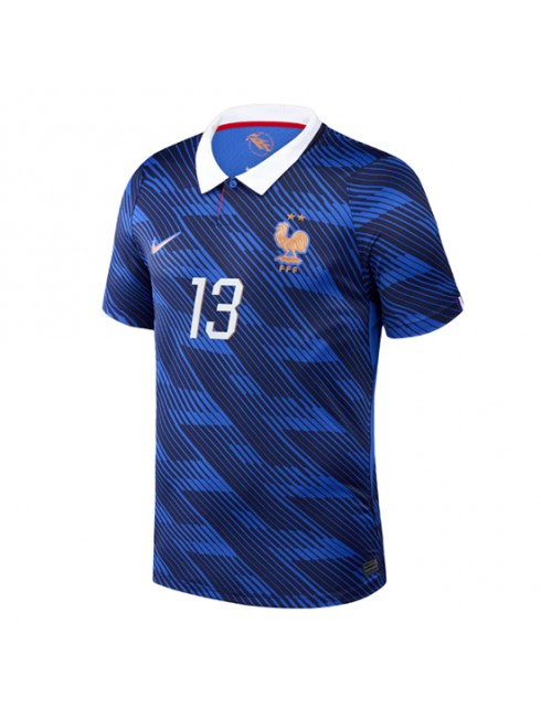 Moški Nogometna dresi poceni Francija Kante #13 Domači SP 2026 Kratek rokav 2 Moški Nogometna dresi poceni Francija Kante #13 Domači SP 2026 Kratek rokav 2