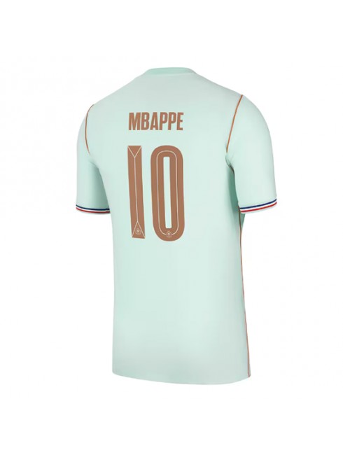 Moški Nogometna dresi poceni Francija Kylian Mbappe #10 Gostujoči SP 2026 Kratek rokav Moški Nogometna dresi poceni Francija Kylian Mbappe #10 Gostujoči SP 2026 Kratek rokav