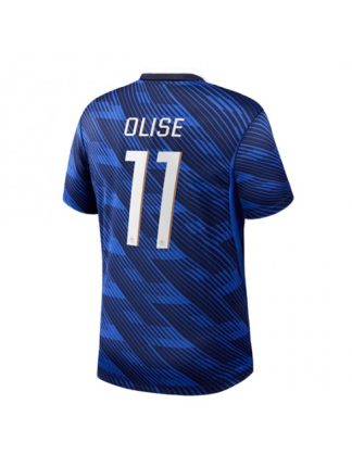 Moški Nogometna dresi poceni Francija Michael Olise #11 Domači SP 2026 Kratek rokav Moški Nogometna dresi poceni Francija Michael Olise #11 Domači SP 2026 Kratek rokav