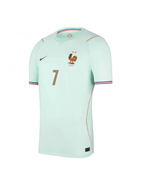 Moški Nogometna dresi poceni Francija Ousmane Dembele #7 Gostujoči SP 2026 Kratek rokav 2 Moški Nogometna dresi poceni Francija Ousmane Dembele #7 Gostujoči SP 2026 Kratek rokav 2