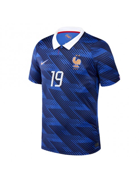 Moški Nogometna dresi poceni Francija Theo Hernandez #19 Domači SP 2026 Kratek rokav 2 Moški Nogometna dresi poceni Francija Theo Hernandez #19 Domači SP 2026 Kratek rokav 2
