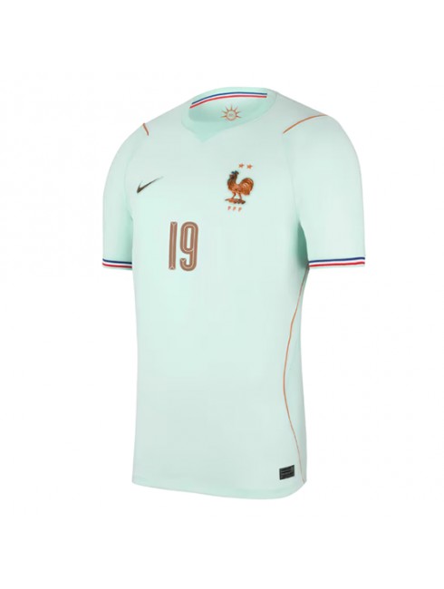 Moški Nogometna dresi poceni Francija Theo Hernandez #19 Gostujoči SP 2026 Kratek rokav 2 Moški Nogometna dresi poceni Francija Theo Hernandez #19 Gostujoči SP 2026 Kratek rokav 2