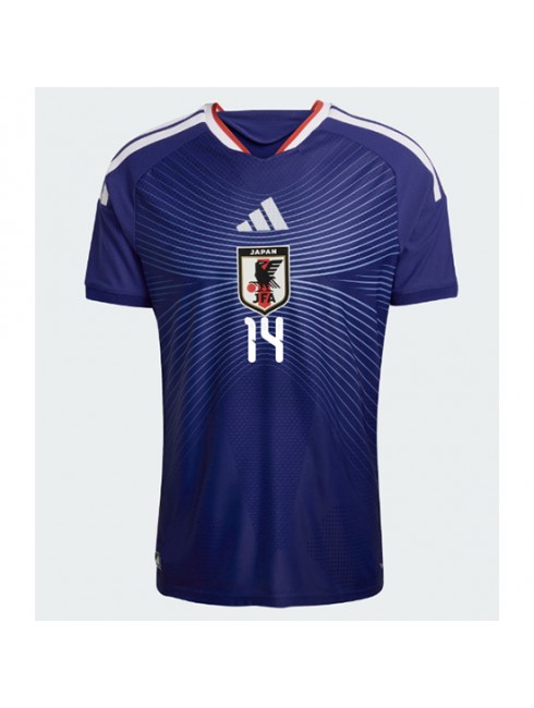 Moški Nogometna dresi poceni Japonska Junya Ito #14 Domači SP 2026 Kratek rokav 2 Moški Nogometna dresi poceni Japonska Junya Ito #14 Domači SP 2026 Kratek rokav 2
