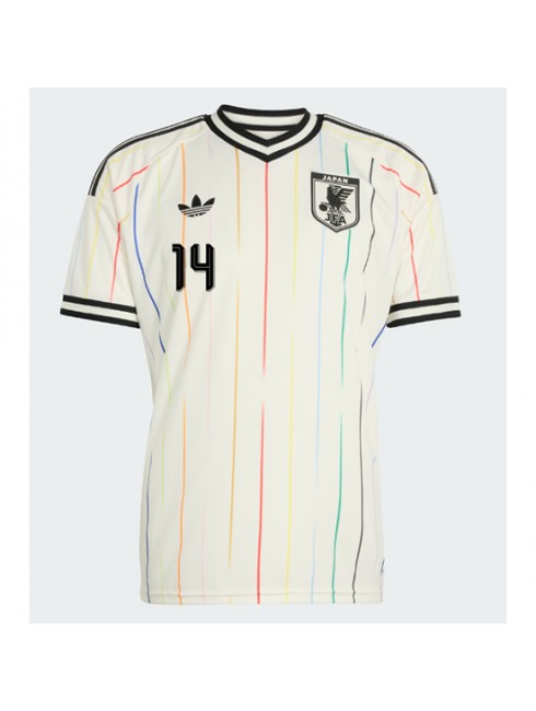 Moški Nogometna dresi poceni Japonska Junya Ito #14 Gostujoči SP 2026 Kratek rokav 2 Moški Nogometna dresi poceni Japonska Junya Ito #14 Gostujoči SP 2026 Kratek rokav 2