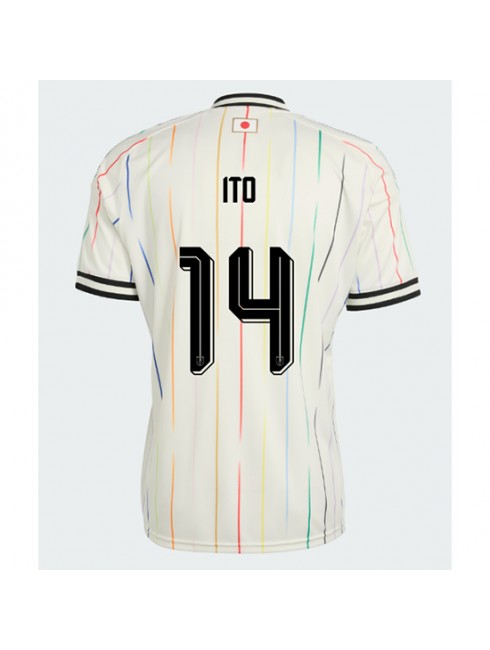 Moški Nogometna dresi poceni Japonska Junya Ito #14 Gostujoči SP 2026 Kratek rokav Moški Nogometna dresi poceni Japonska Junya Ito #14 Gostujoči SP 2026 Kratek rokav