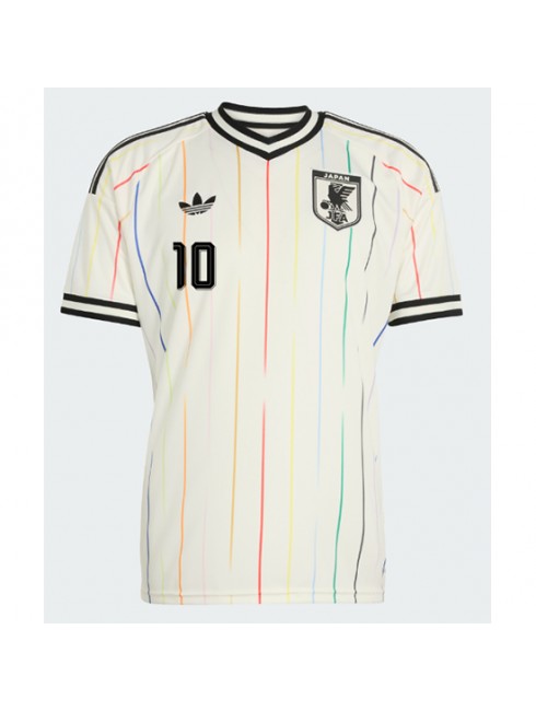 Moški Nogometna dresi poceni Japonska Ritsu Doan #10 Gostujoči SP 2026 Kratek rokav 2 Moški Nogometna dresi poceni Japonska Ritsu Doan #10 Gostujoči SP 2026 Kratek rokav 2