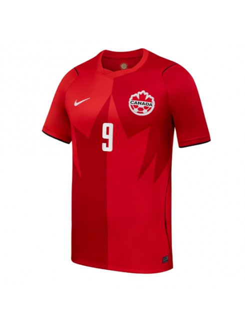 Moški Nogometna dresi poceni Kanada Cyle Larin #9 Domači SP 2026 Kratek rokav 2 Moški Nogometna dresi poceni Kanada Cyle Larin #9 Domači SP 2026 Kratek rokav 2