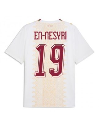 Moški Nogometna dresi poceni Maroko Youssef En-Nesyri #19 Gostujoči SP 2026 Kratek rokav