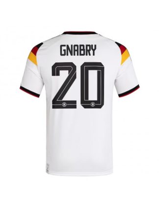 Moški Nogometna dresi poceni Nemčija Serge Gnabry #20 Gostujoči SP 2026 Kratek rokav
