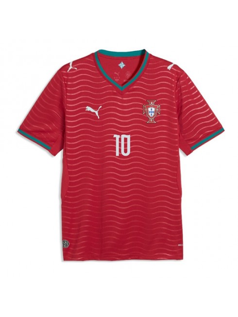 Moški Nogometna dresi poceni Portugalska Bernardo Silva #10 Domači SP 2026 Kratek rokav 2 Moški Nogometna dresi poceni Portugalska Bernardo Silva #10 Domači SP 2026 Kratek rokav 2