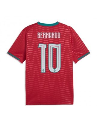 Moški Nogometna dresi poceni Portugalska Bernardo Silva #10 Domači SP 2026 Kratek rokav Moški Nogometna dresi poceni Portugalska Bernardo Silva #10 Domači SP 2026 Kratek rokav