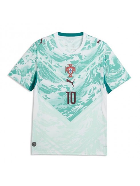 Moški Nogometna dresi poceni Portugalska Bernardo Silva #10 Gostujoči SP 2026 Kratek rokav 2 Moški Nogometna dresi poceni Portugalska Bernardo Silva #10 Gostujoči SP 2026 Kratek rokav 2