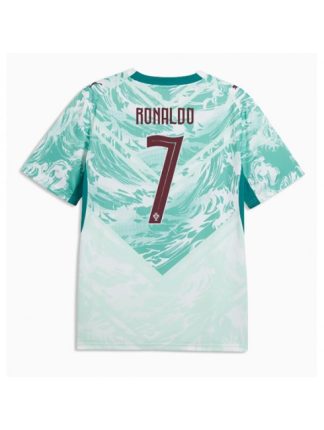 Moški Nogometna dresi poceni Portugalska Cristiano Ronaldo #7 Domači SP 2026 Kratek rokav 2