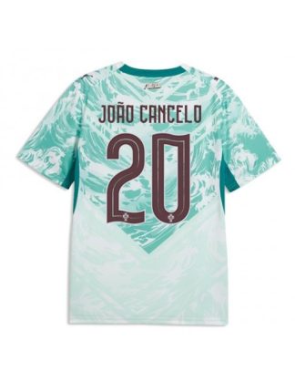 Moški Nogometna dresi poceni Portugalska Joao Cancelo #20 Gostujoči SP 2026 Kratek rokav Moški Nogometna dresi poceni Portugalska Joao Cancelo #20 Gostujoči SP 2026 Kratek rokav