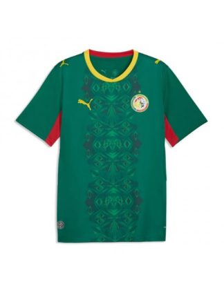 Moški Nogometna dresi poceni Senegal Gostujoči SP 2026 Kratek rokav