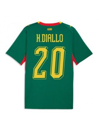 Moški Nogometna dresi poceni Senegal Habib Diallo #20 Gostujoči SP 2026 Kratek rokav