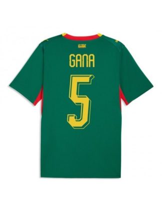 Moški Nogometna dresi poceni Senegal Idrissa Gueye #5 Gostujoči SP 2026 Kratek rokav