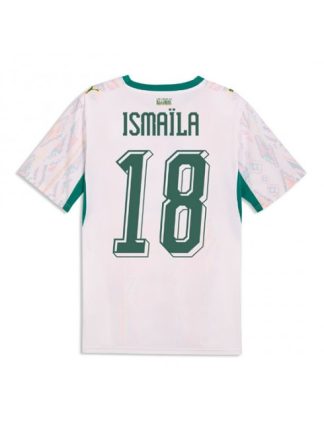 Moški Nogometna dresi poceni Senegal Ismaila Sarr #18 Domači SP 2026 Kratek rokav