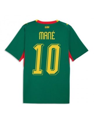 Moški Nogometna dresi poceni Senegal Sadio Mane #10 Gostujoči SP 2026 Kratek rokav