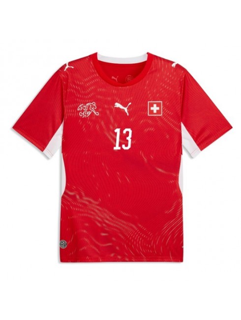 Moški Nogometna dresi poceni Švica Ricardo Rodriguez #13 Domači SP 2026 Kratek rokav 2 Moški Nogometna dresi poceni Švica Ricardo Rodriguez #13 Domači SP 2026 Kratek rokav 2