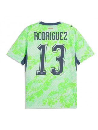 Moški Nogometna dresi poceni Švica Ricardo Rodriguez #13 Gostujoči SP 2026 Kratek rokav Moški Nogometna dresi poceni Švica Ricardo Rodriguez #13 Gostujoči SP 2026 Kratek rokav