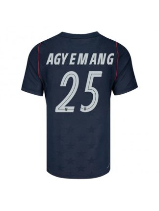 Moški Nogometna dresi poceni Združene države Patrick Agyemang #25 Gostujoči SP 2026 Kratek rokav Moški Nogometna dresi poceni Združene države Patrick Agyemang #25 Gostujoči SP 2026 Kratek rokav
