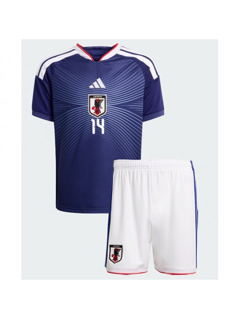 Otroški Nogometna dresi poceni Japonska Junya Ito #14 Domači SP 2026 kompleti 2 Otroški Nogometna dresi poceni Japonska Junya Ito #14 Domači SP 2026 kompleti 2