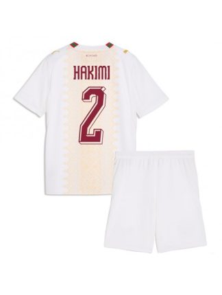 Otroški Nogometna dresi poceni Maroko Achraf Hakimi #2 Gostujoči SP 2026 kompleti