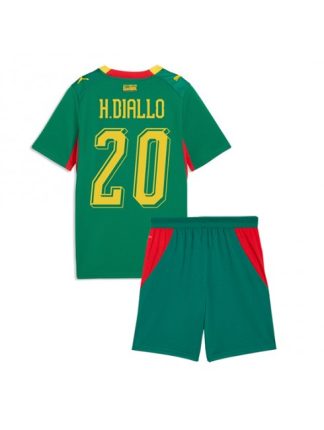 Otroški Nogometna dresi poceni Senegal Habib Diallo #20 Gostujoči SP 2026 kompleti Otroški Nogometna dresi poceni Senegal Habib Diallo #20 Gostujoči SP 2026 kompleti