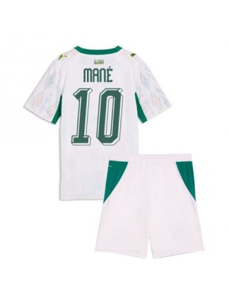 Otroški Nogometna dresi poceni Senegal Sadio Mane #10 Domači SP 2026 kompleti Otroški Nogometna dresi poceni Senegal Sadio Mane #10 Domači SP 2026 kompleti